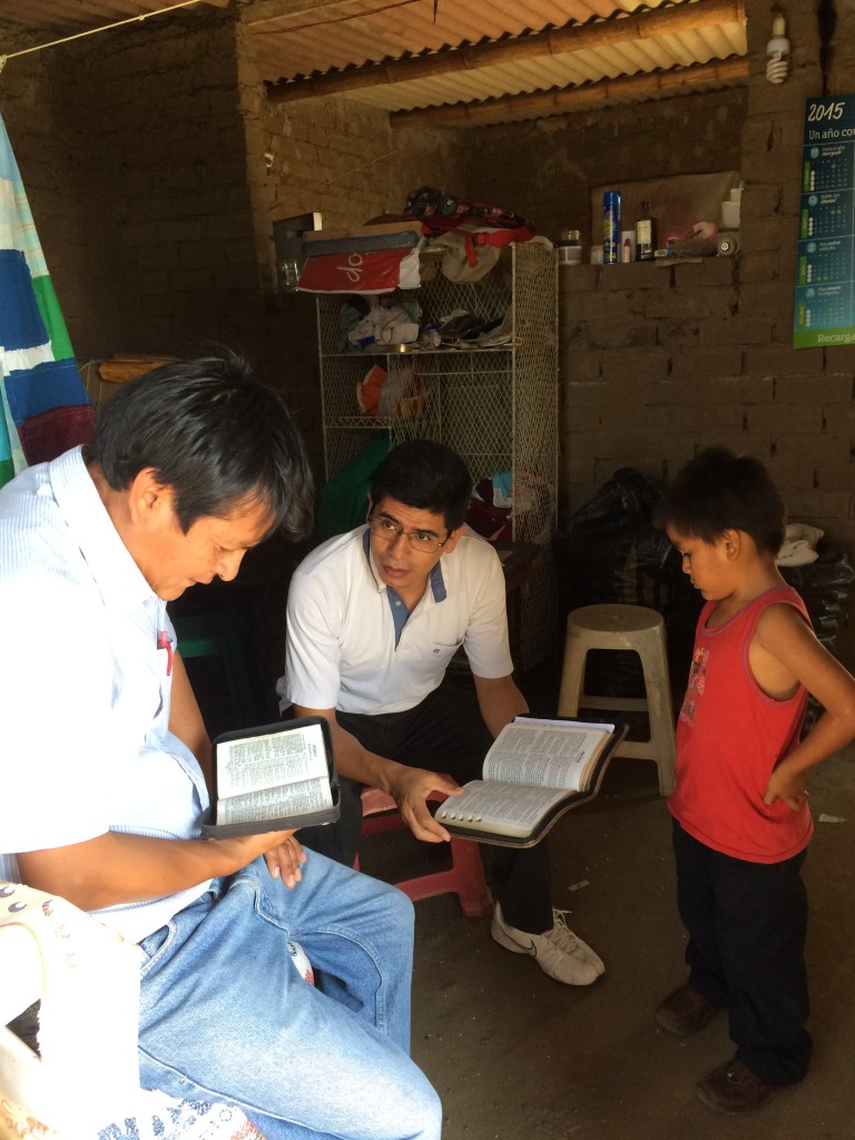 Dios está bendiciendo en muchos aspectos el trabajo que los Hurtados están haciendo en Perú